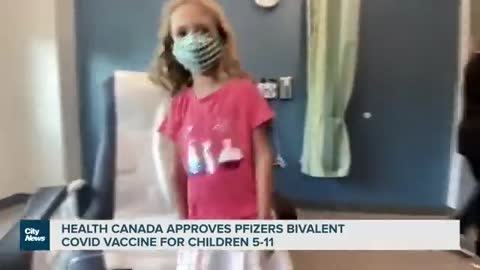 Evil Health Canada Approves Pfizer Bivalent COVID Booster Shots for Children 5-11 Years Old