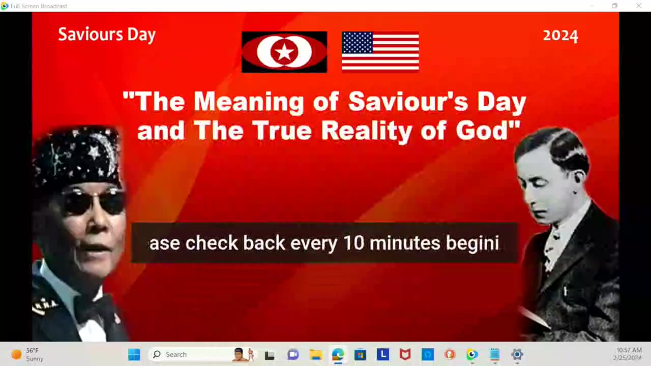 Saviour's Day 2024: February 25, 2024