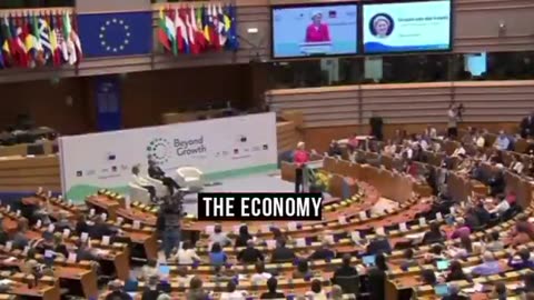 Ursula von der Leyen admits the Club of Rome's depopulation agenda.