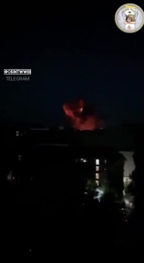 Whoa explosions in Russia near Ukraine | Check Description