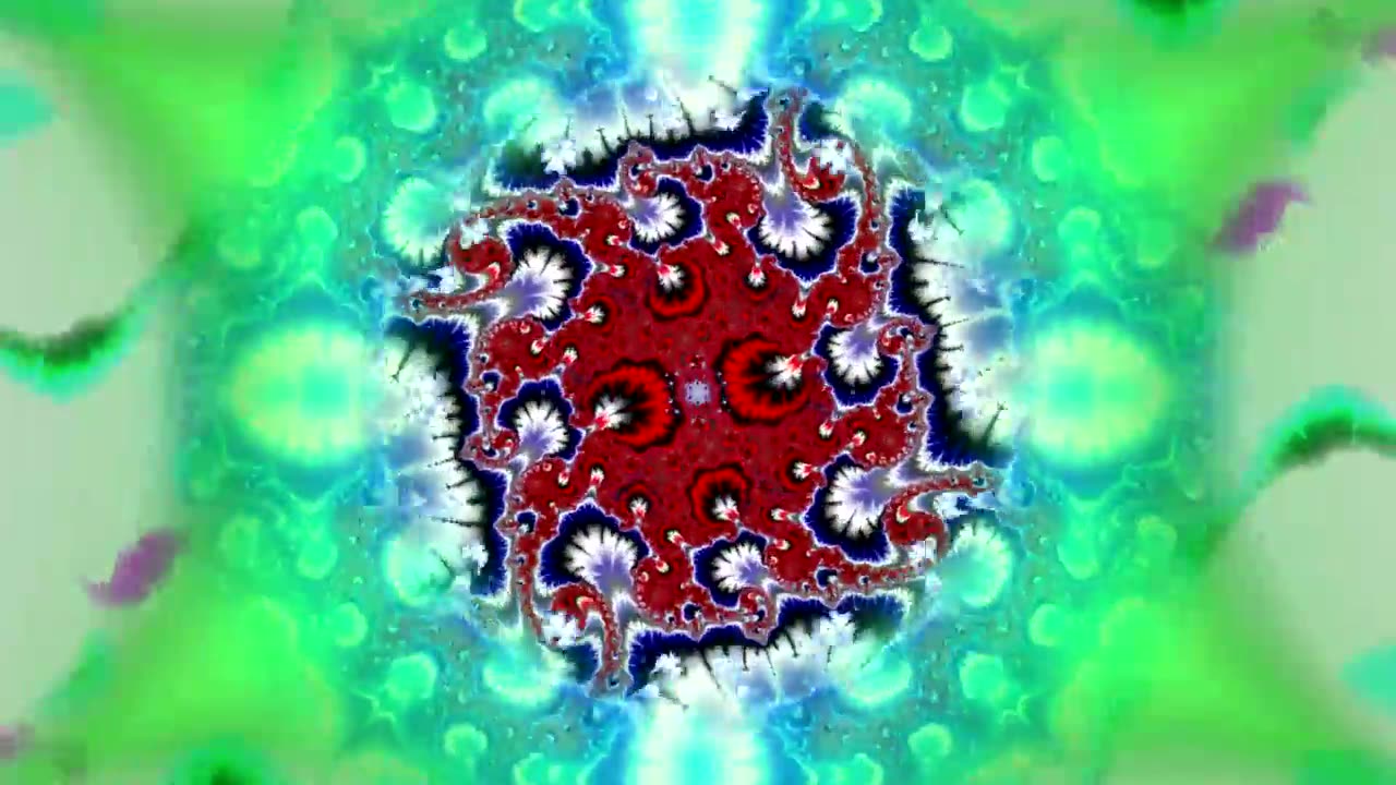 Super Kaleider V 2.0 - HD Techno Fractal Kaleidoscope Party Mix 129GX11