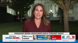 Biden praises Democrats for strong midterm performance