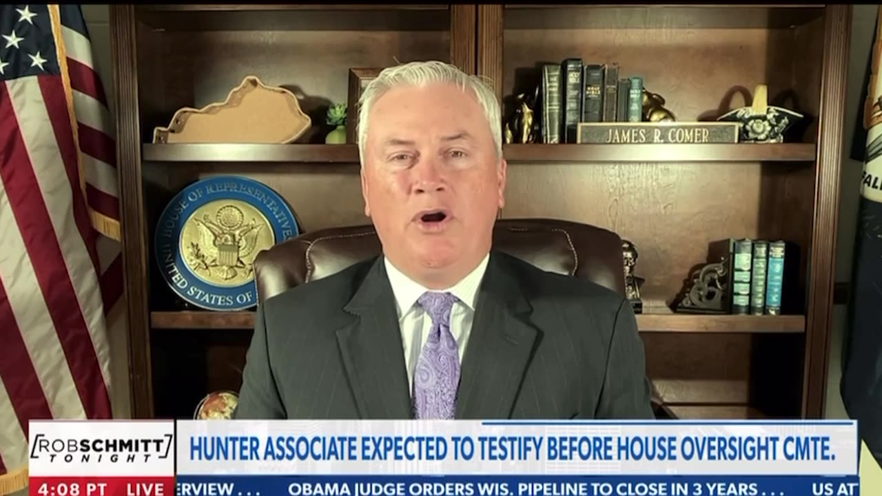 Rep James Comer - evidence of $30 million foreign payments to Biden family