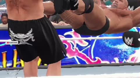 Brock Lesnar's WWE 2K23 Attack on Goldberg