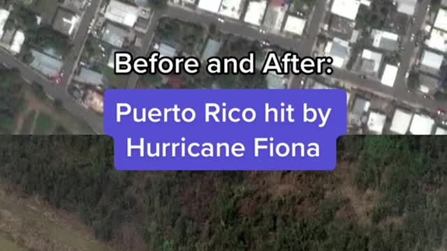 Puerto Rico hit by Hurricane Fiona