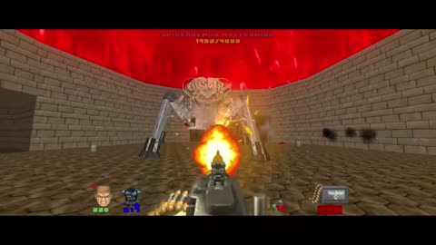 Brutal Doom - Doom 2 - Lvl 25 - Barrels O' Fun