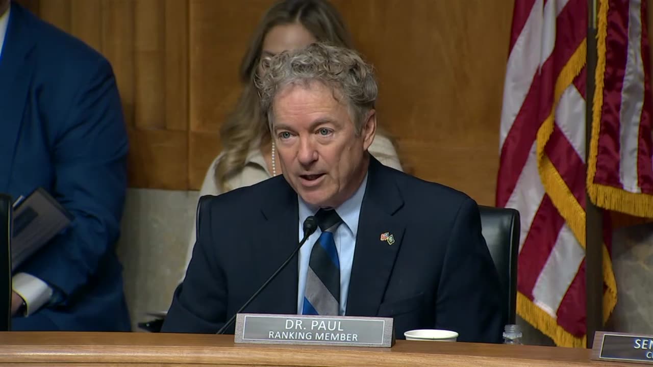 Dr. Rand Paul Opening Remarks HSGAC Postal Hearing