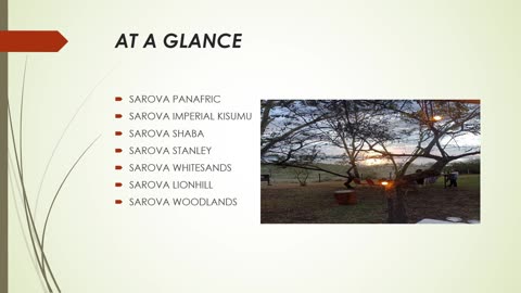 SAROVA HOTELS