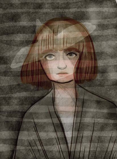 I draw a girl based on an old sketch