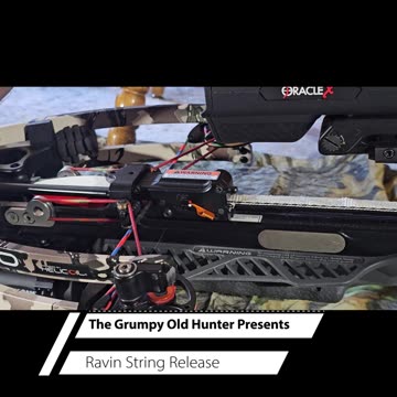 Releasing the string on Ravin Crossbows