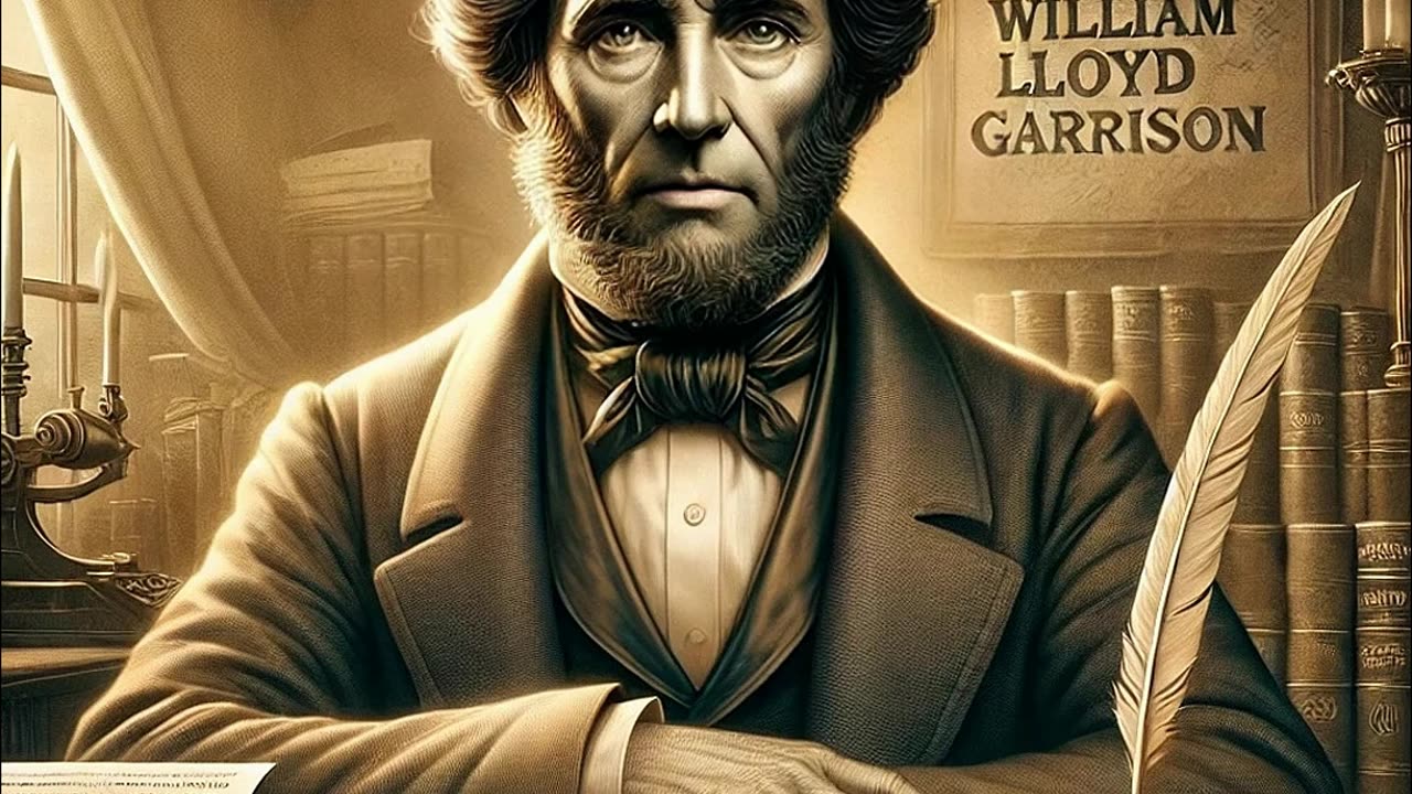 William Lloyd Garrison Tells His Story as an Abolitionist and Printer of Anti Slavery News