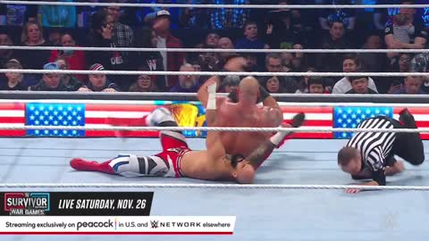 Braun Strowman vs. Ricochet - SmackDown World Cup Semifinal Match: SmackDown