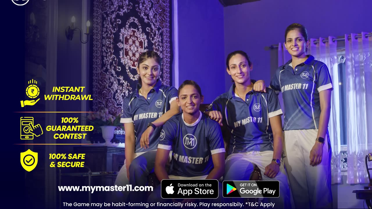 Download the My Master 11 App to Take Part in Real Fantasy Sports.