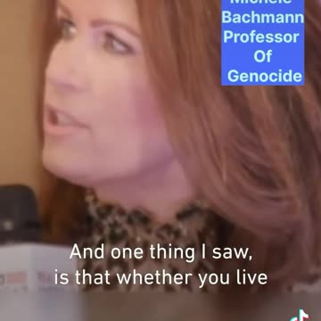 Michelle Bachmann Teaches Genocide At Regent Christian University?