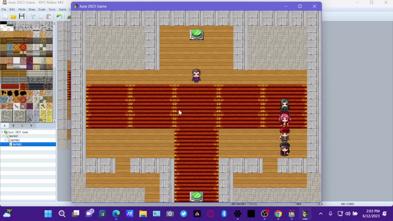 @apfns LIVE on Rumble: Working on RPGM Game