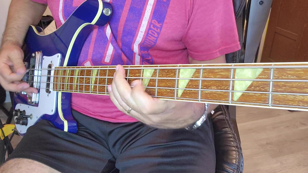 The Vapors - Sixty Second Interval Bass Cover