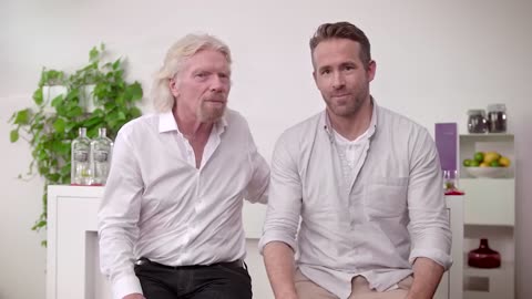 Ryan Reynolds & Richard Branson _ Announcement