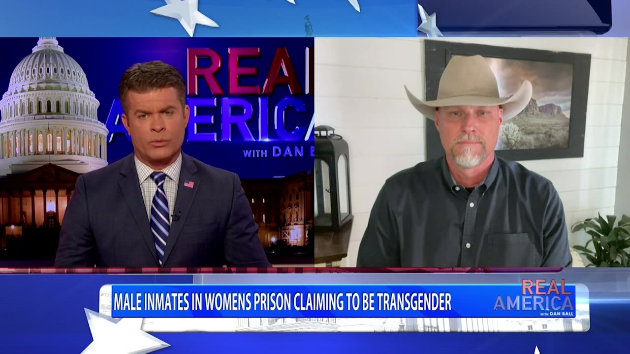 REAL AMERICA - Dan Ball W/ Mark Lamb, Men Rape Women In Women's Prison Amid Trans Push, 4/17/23