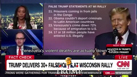 CNN goes through 30 false statements from today’s Trump rally