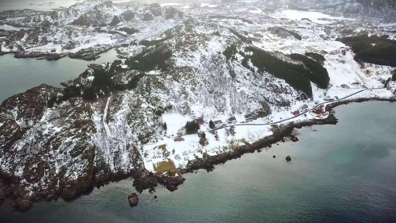 NORWAY Travel _ Snowfall _ Nature _ HD Video
