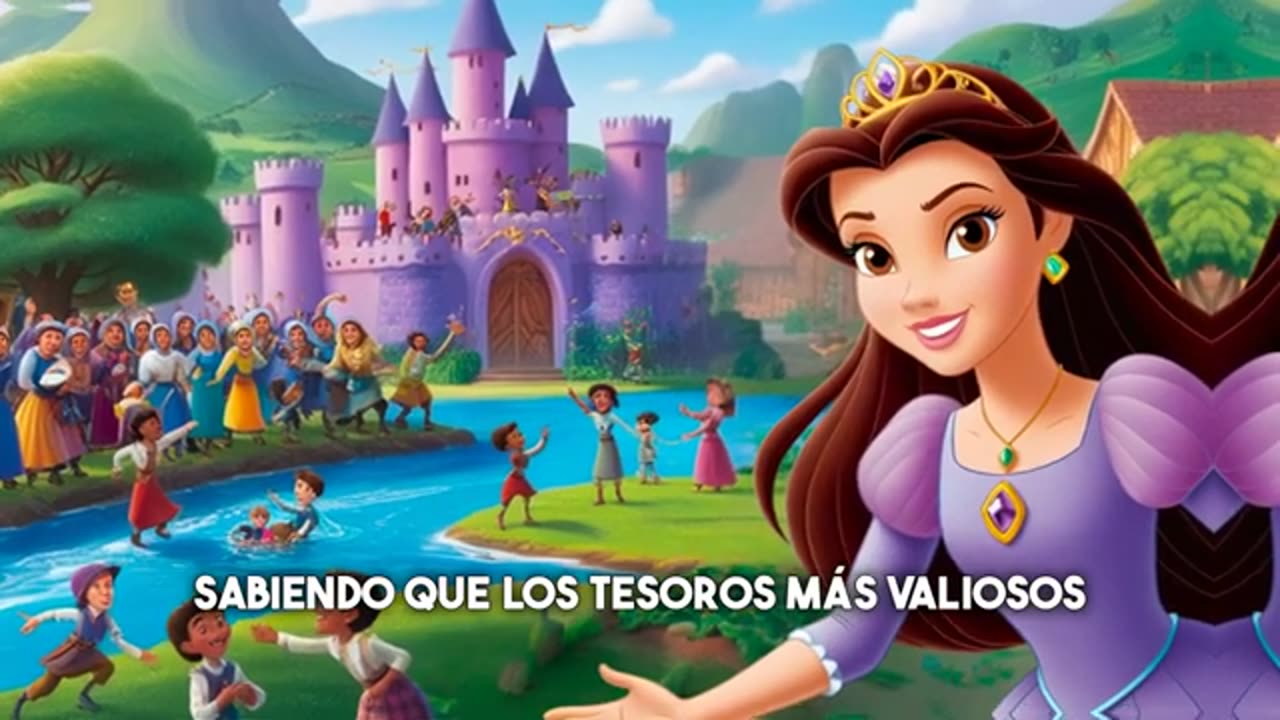 La princesa Tia y el estanque mágico de peces | infantiles para dormir