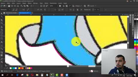 Aula 05: Vetorização do Bart Simpson no Corel Draw