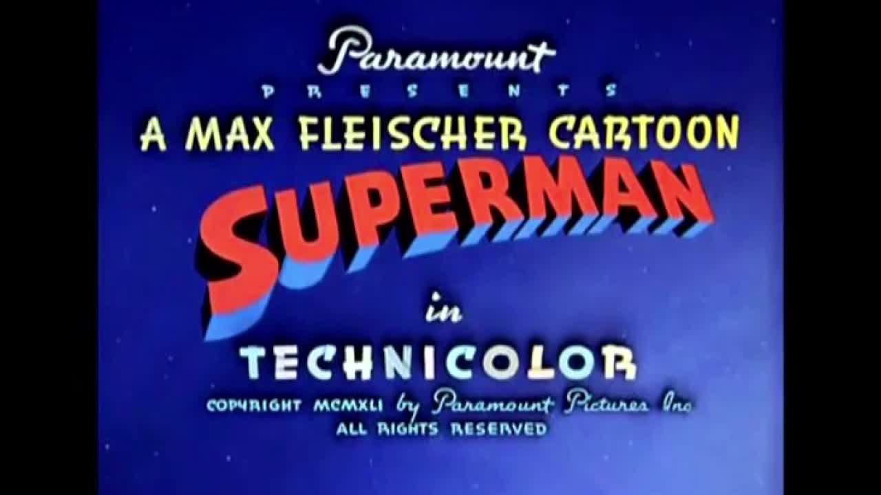 The Fleischer & Famous Superman Cartoons (March) Theme [A+ Quality]