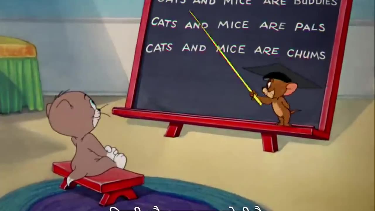 Tom and Jerry -professor Tom