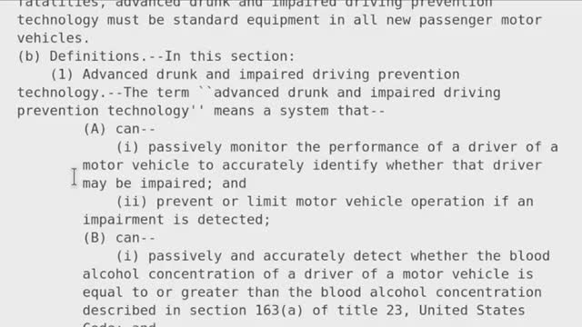 Infrastructure Investment and Jobs Act - Vehicle Kill Switch