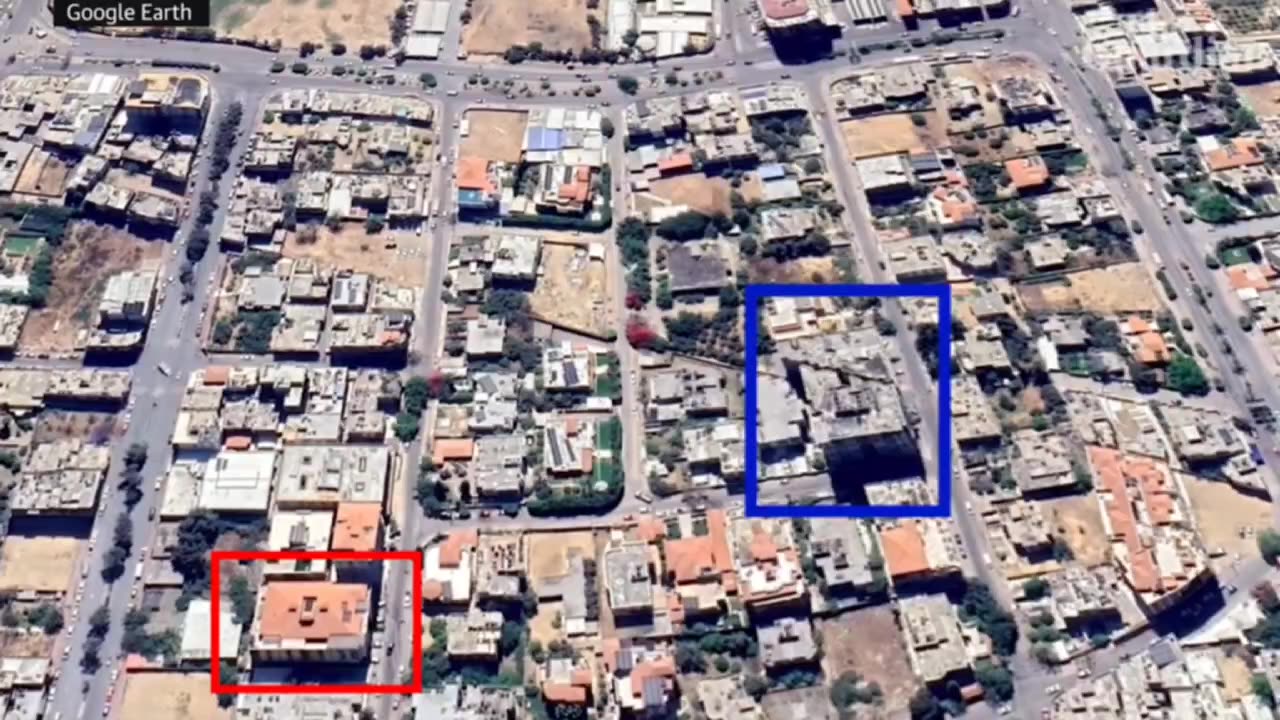 Gaza Strip before and after the start of the IDF ground operation