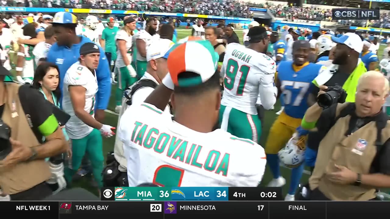 Miami Dolphins vs. Los Angeles Chargers | 2023 Week 1 Game Highlights