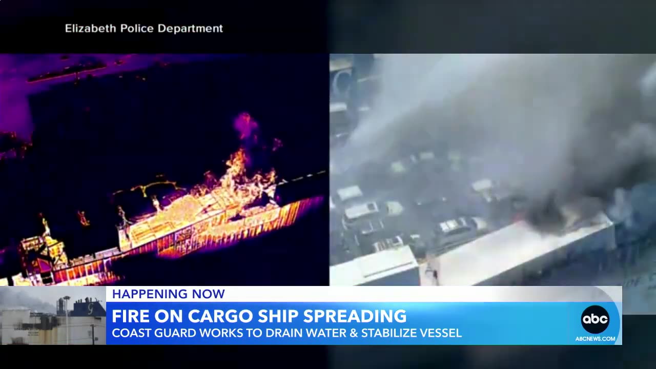 Deadly cargo ship fire | GMA