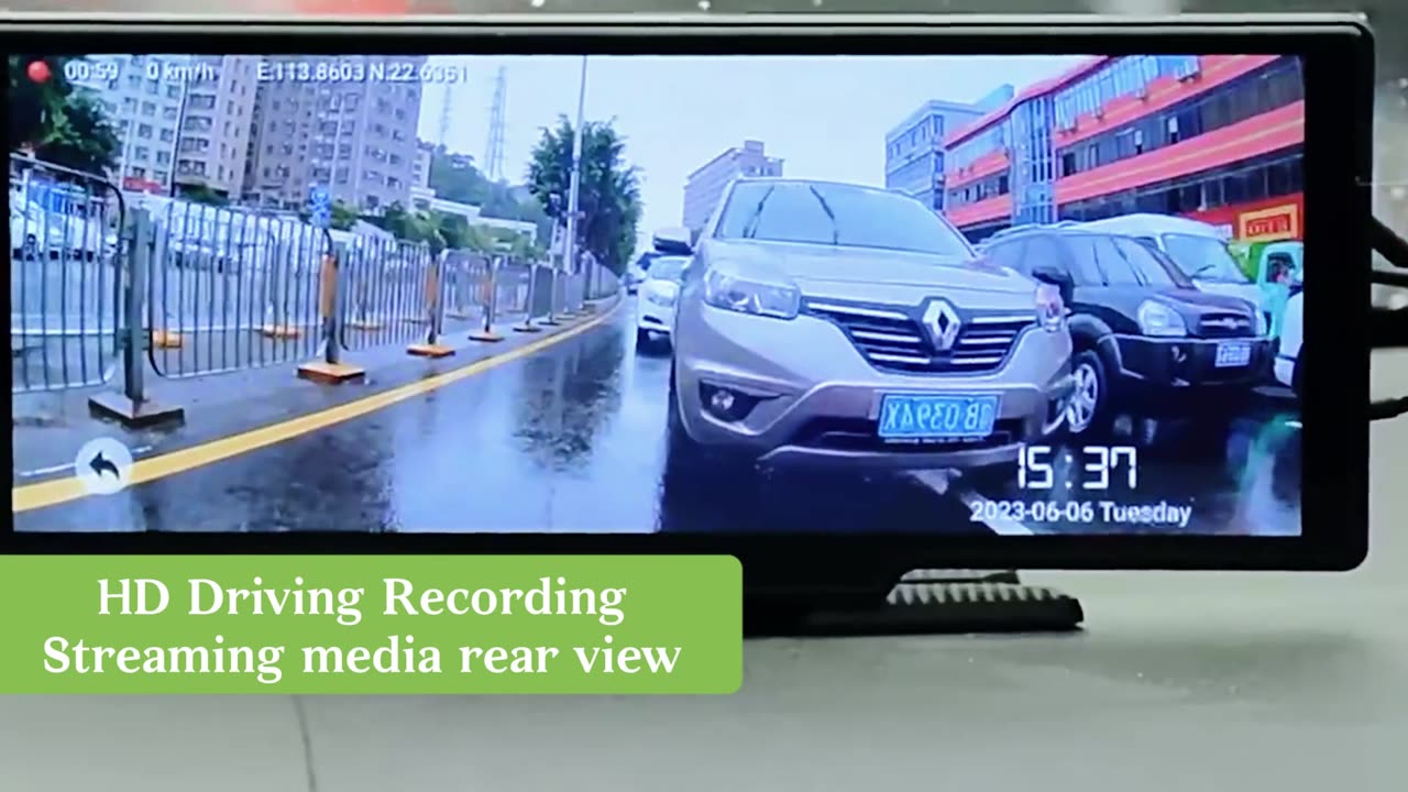 Protable Wireless Carplay Car Driving Recording DVR