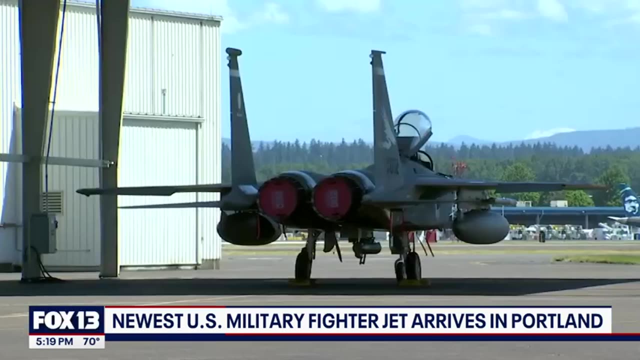 Newest U.S. military fighter jet arrives in Portland LiveNOW from FOX