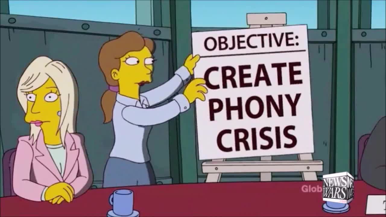 BREAKING : The Simpsons Expose COVID As Public Control Weapon !!