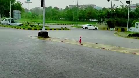 Raining in islamabad