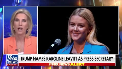 BREAKING_ Trump names Karoline Leavitt as press secretary