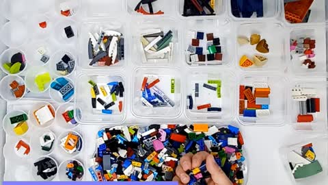 Lego Micro-Sort - Slope, Curved