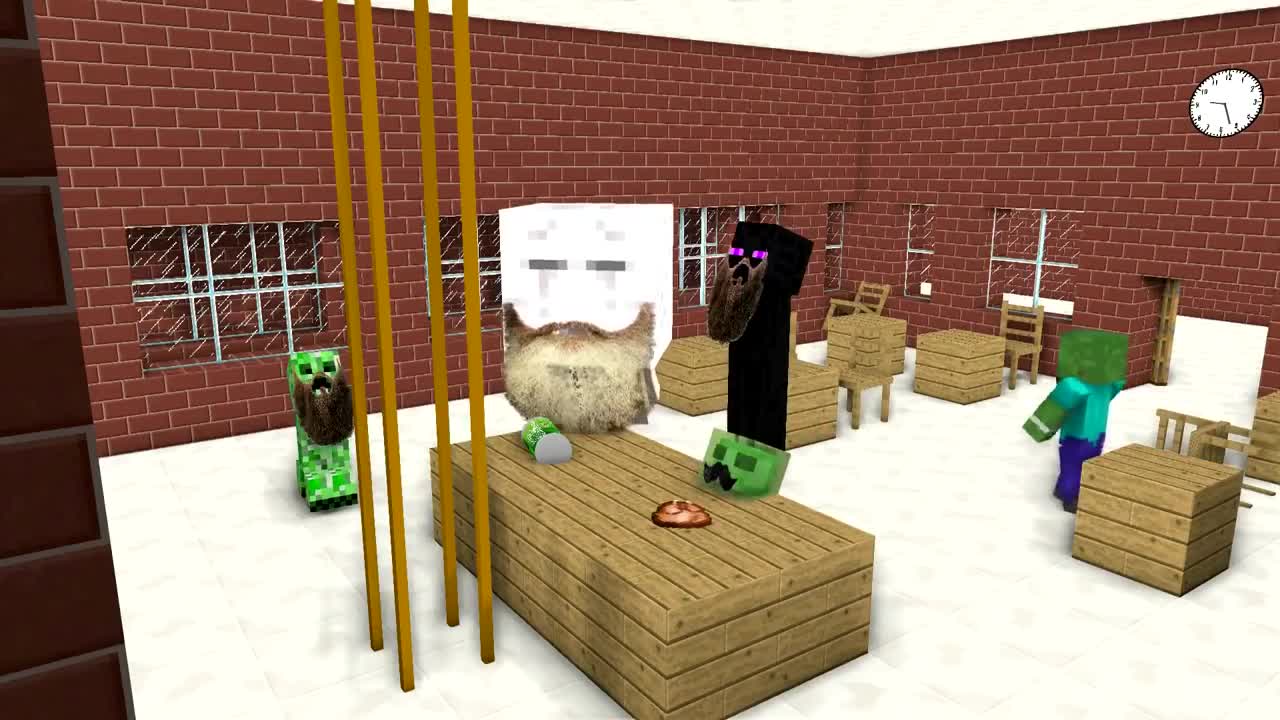 Monster School HEROBRINE LOST IN SPACE