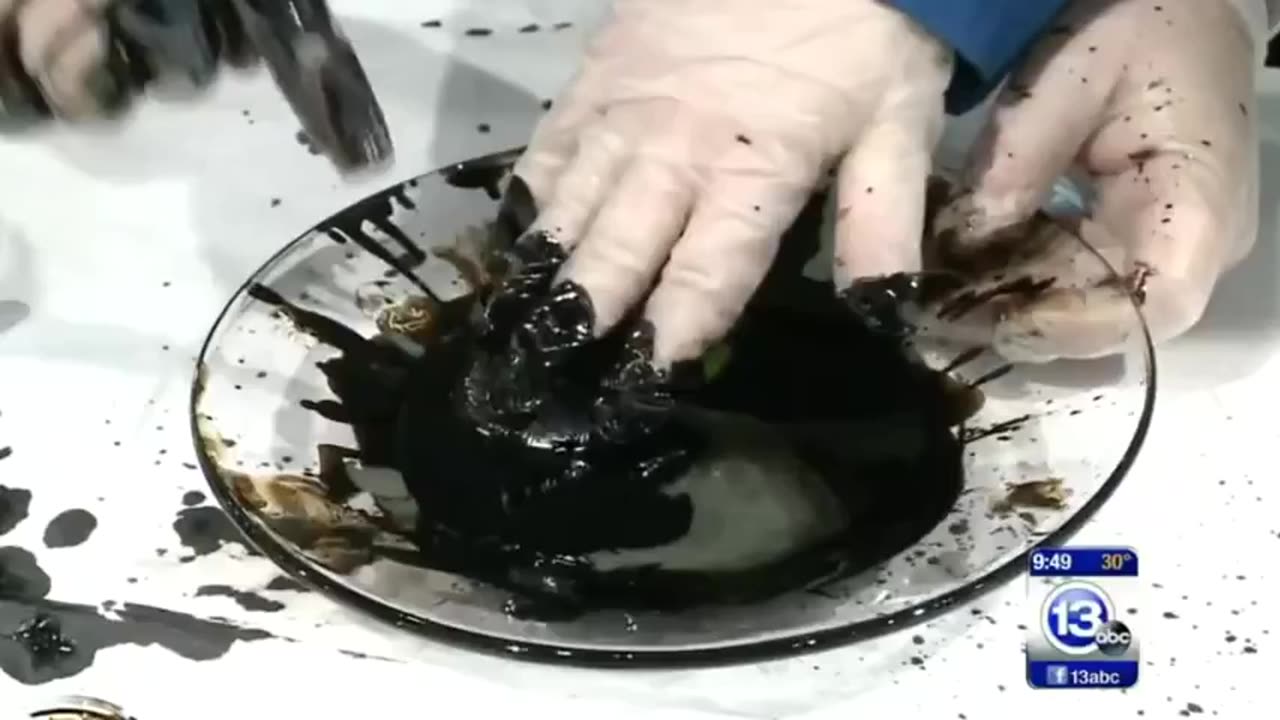 Graphine Oxide is the Black Goo