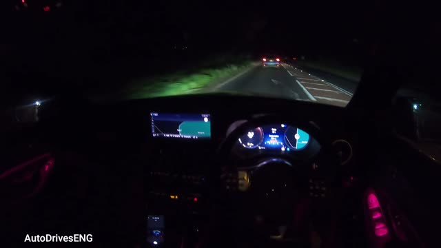 2020 Mercedes C Class Night POV TEST Drive