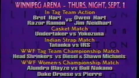 WWF Winnipeg House Show