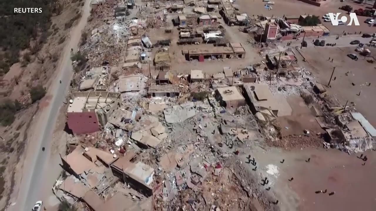 Drone Shows Aftermath of Morocco Earthquake | VOA News