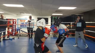 Joey sparring Dylan 11/3/22