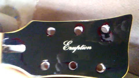 VGS ERUPTION LES PAUL COPY GUITAR. PT 3