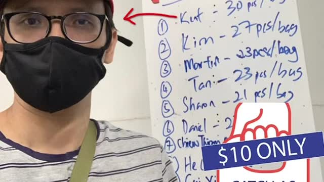 Bukit Batok warehouselets you "catch" as many salmon as you can for $10