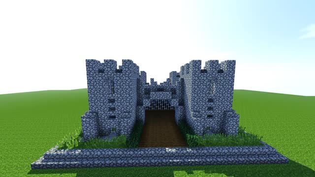 MINECRAFT: How to build a castle! (Tutorial) Survival Castle tutorial - Easy Build - PC, MCPE ect