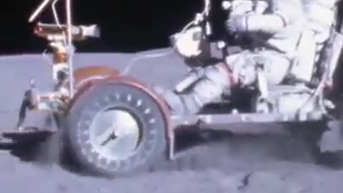 In 1971 NASA put a car in moon 😊