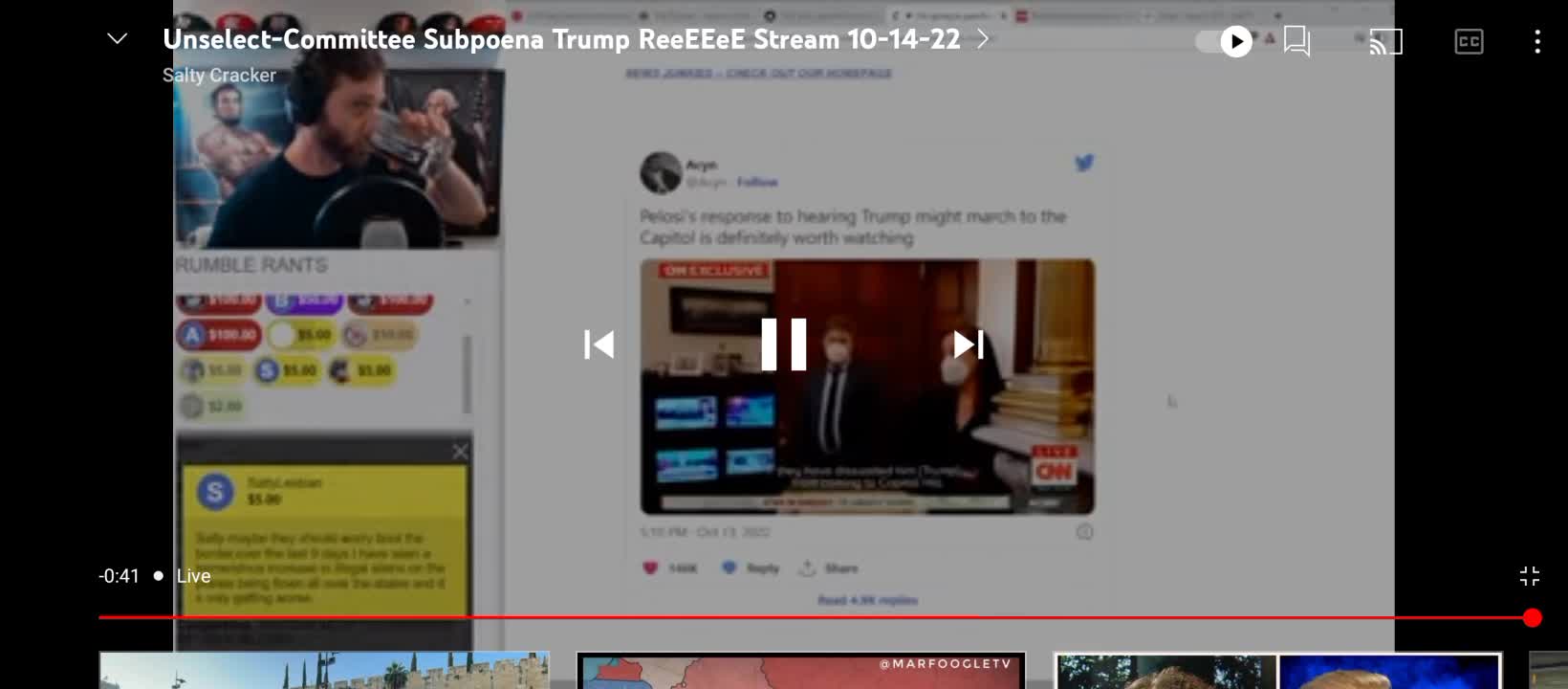 Pelosi Caught Plotting Attacking The President.