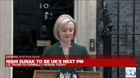 UK PM Truss Says ‘Brighter Days Ahead’ in Farewell Speech